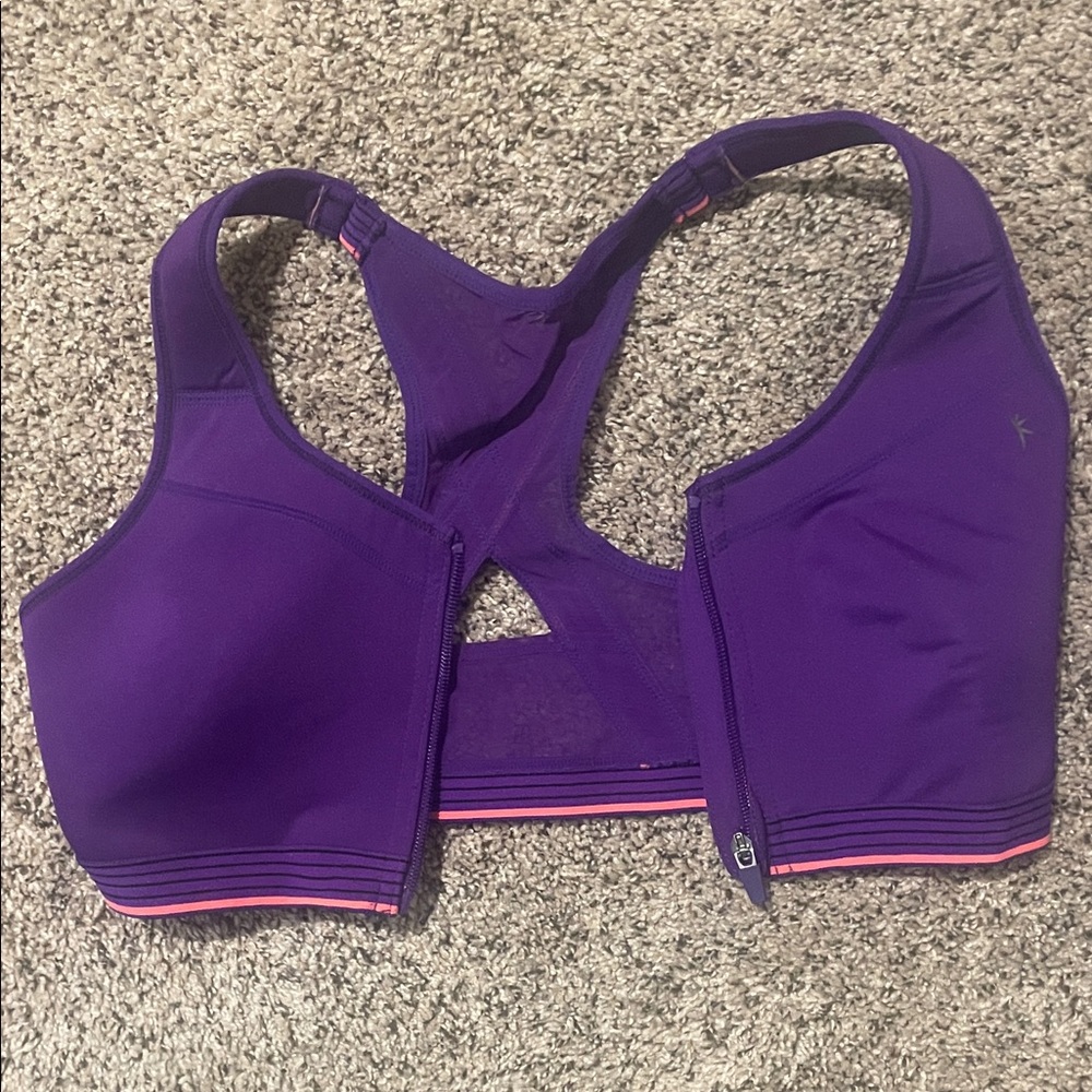 Danskin Now Vibrant Purple Sports Bra